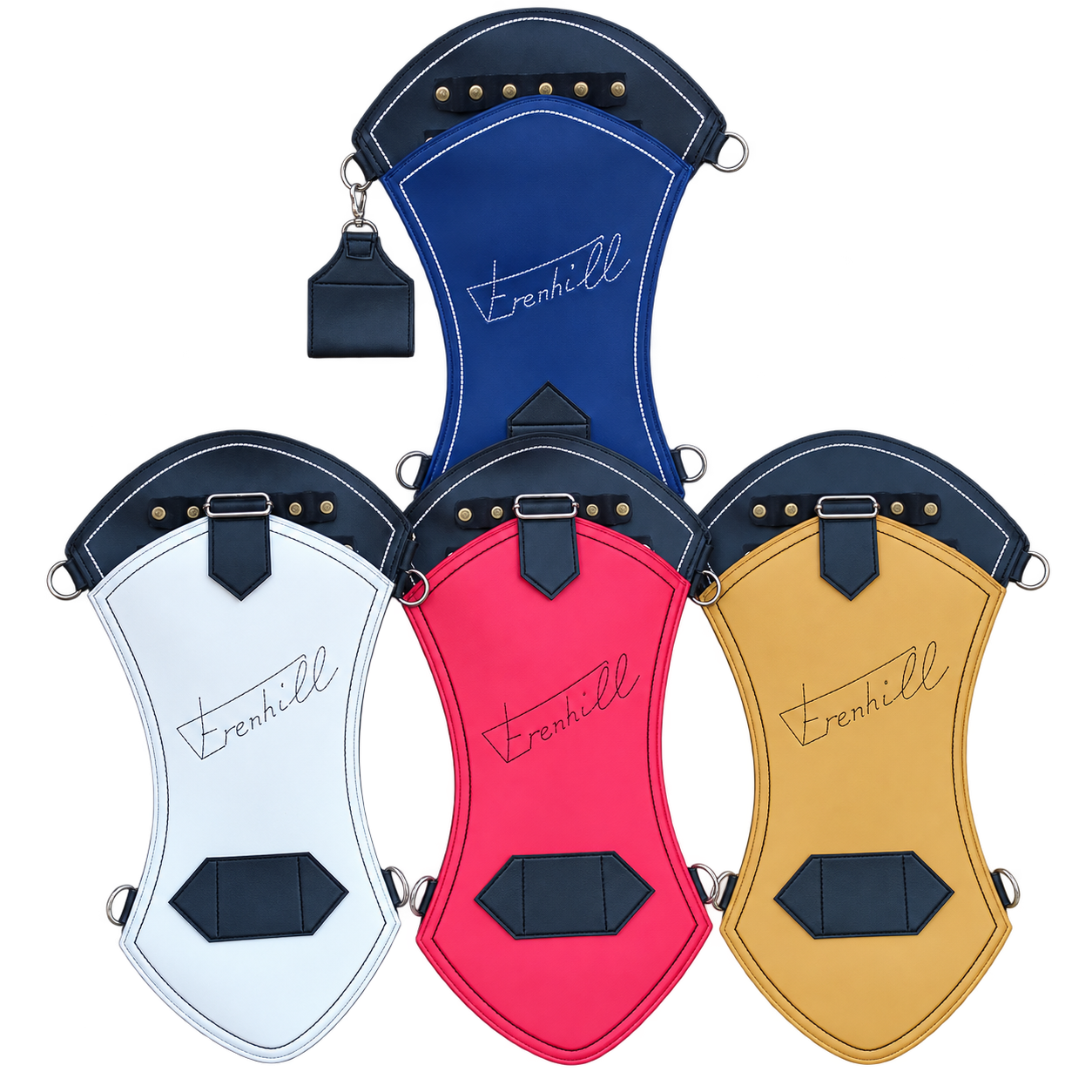 Čtyři barevná provedení korejského univerzálního koženého toulce Erenhill.